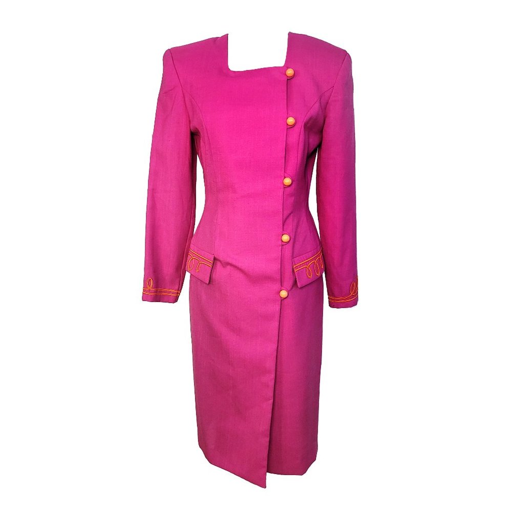 Vintage 1980s Suit Dress Powersuit